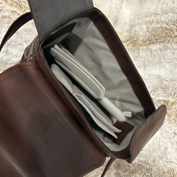 Brown Leather Men's Bag - Picture 4 of 8